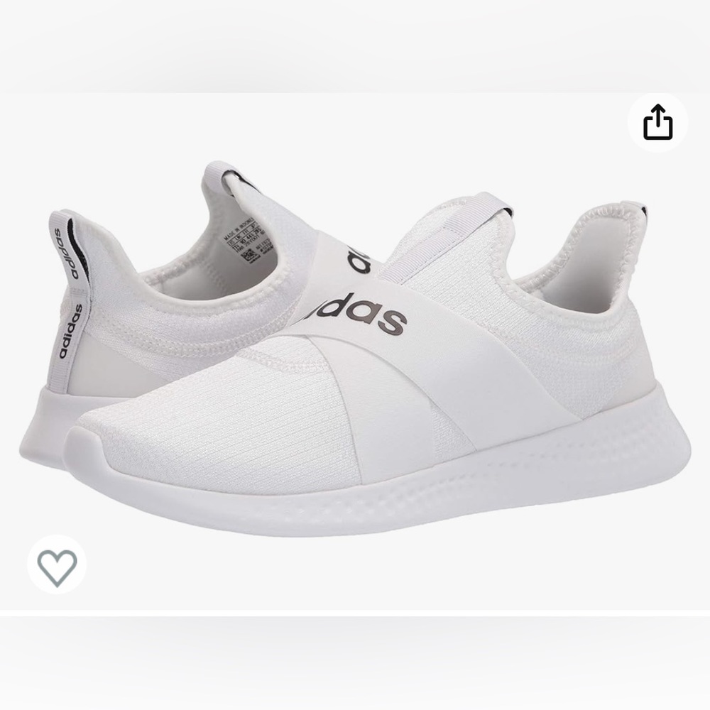 Adidas cloudfoam comfort slip on sneakers